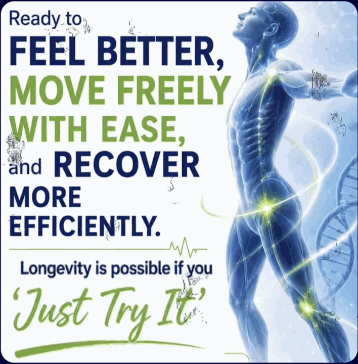 Ready to feel better, move freely with ease, and recover more efficiently. Longevity is possible if you Just Try It.